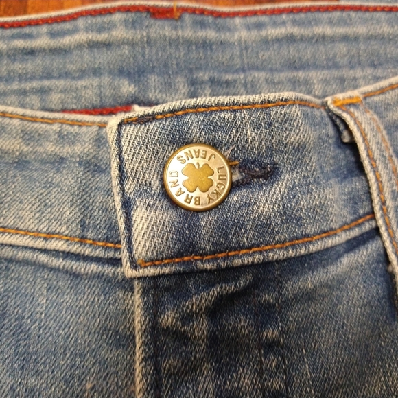 Lucky Brand Bridgette Skinny Clover Edition Blue Jeans Women's Size 26 - Picture 3 of 7